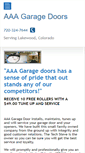 Mobile Screenshot of lakewoodgaragedoors.org